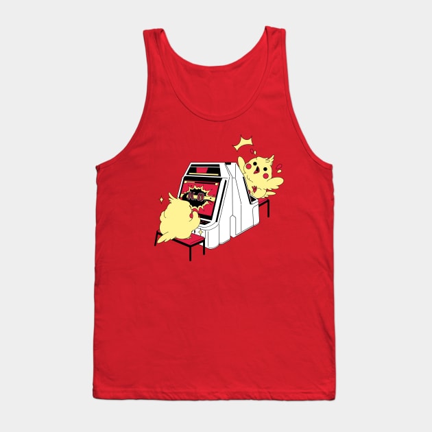 Fighting Game Birds Tank Top by CoinboxTees